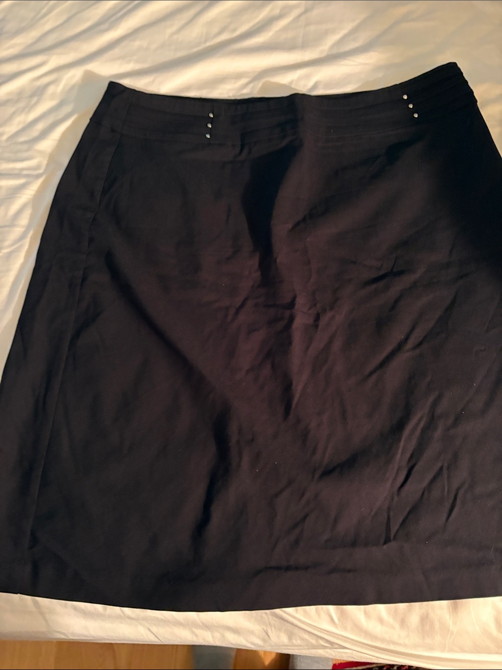 Classic Black Women's A-Line Skirt